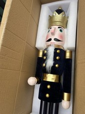 4ft Christmas Nutcracker Blue