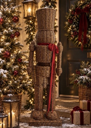 Large rattan nutcracker - large,