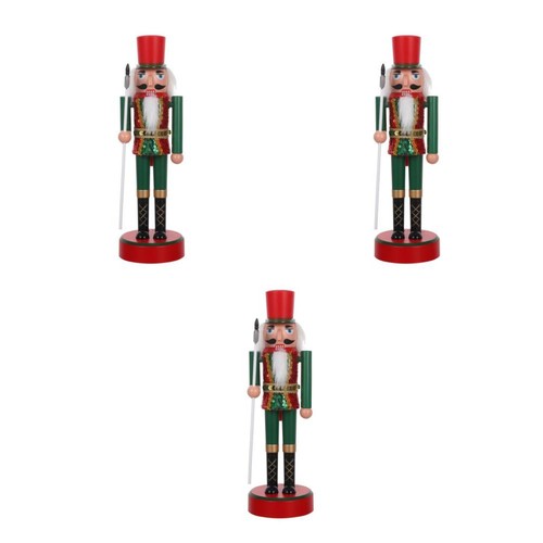 Lighted nutcracker soldier set - nutcracker,