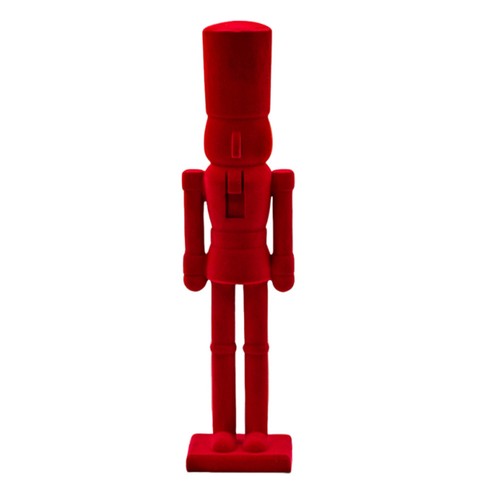 Handcrafted red nutcracker - handcrafted,