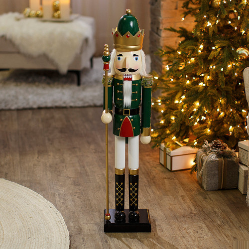 Classic green wooden - 3, ft.