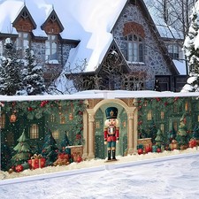 Nutcracker Christmas Banner