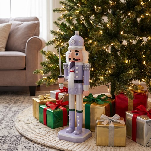 35cm tall wooden nutcracker - tall,