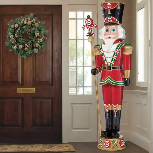 Large christmas nutcracker - christmas,